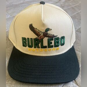 Burlebo Outdoors SnapBack Hat Flying Mallard Adjustable Hunting Cap NWT